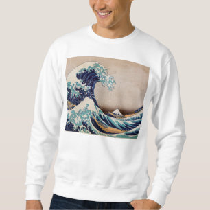 Sudadera Debajo de la gran onda de Kanagawa