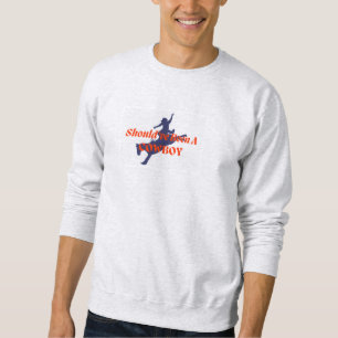 Sudadera Debería haber sido un vago Toby Keith Crewneck