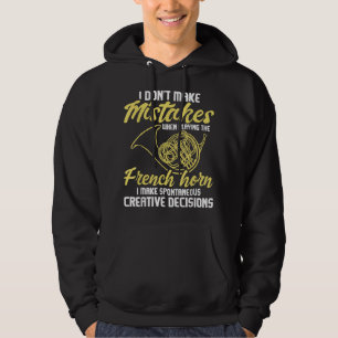 Sudadera Decisiones creativas espontáneas - Francés Horn Fr