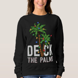 Sudadera Deck The Palm Tree Ilumina A La Familia Tropical H