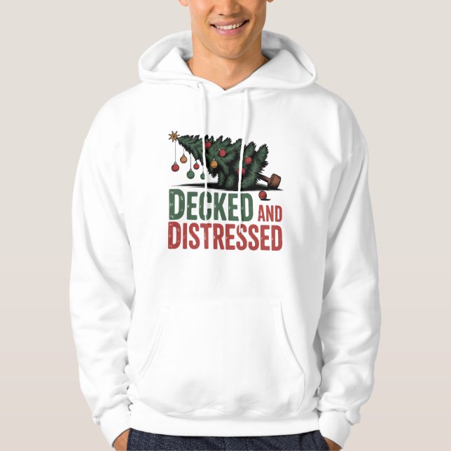 Sudadera Decked and Distressed | Festive Breakdown Mood (Anverso)