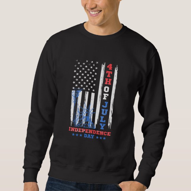 Sudadera Declaración De Diseño De Estados Unidos Del Día De (Anverso)