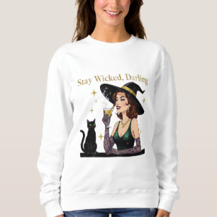 Sudadera Declaración "Mantente Mala, Oscura"