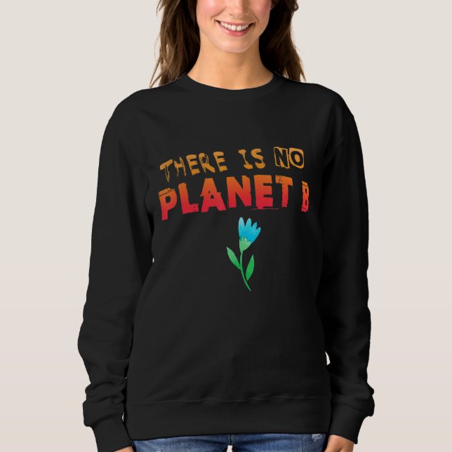 Sudadera Declaración sobre el cambio climático No Hay Plane (Anverso)