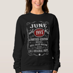 Sudadera Decoración de cumpleaños de 27 años de edad junio