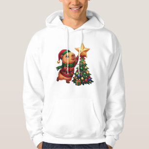 Sudadera Decoración de estrella de Navidad para hámster