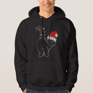 Sudadera Decoración de Navidades de Santa Gata Graciosa Nav