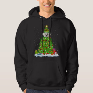 Sudadera Decoraciones navideñas iluminan la Navidad del per
