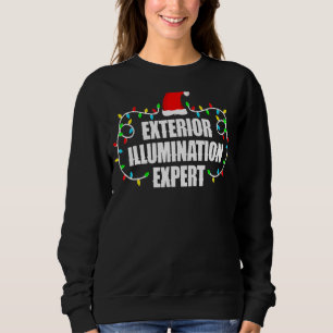 Sudadera Decorador claro de navidades Iluminación exterior