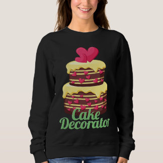 Sudadera Decorador de Pasteles Panadero Horneando Pastel