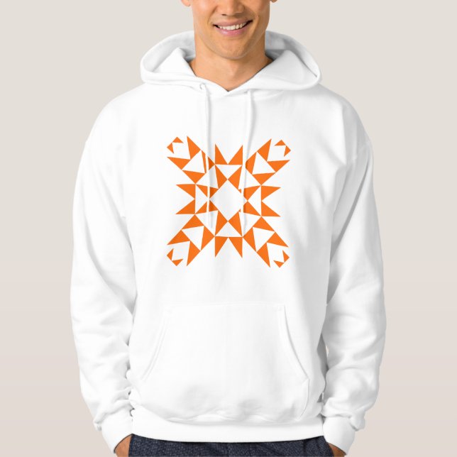 Sudadera Decorativo 01 - Naranja (Anverso)
