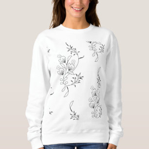 Sudadera Decorativo, piedra de manzana, Bianca