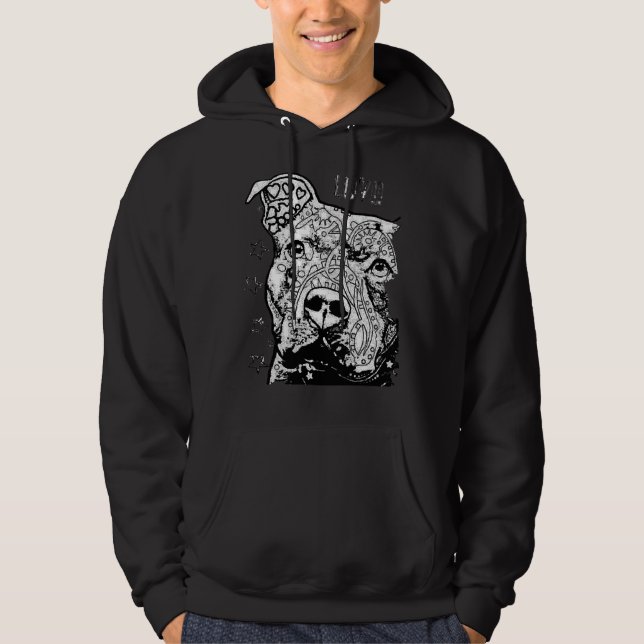 Sudadera Decreto Pitbull Pit Bulls S (Anverso)
