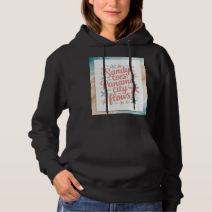 Sudadera Dedos de arena, flujos de la ciudad de Panamá