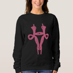Sudadera Dedos medianos de Uterus divertidos partidarios de