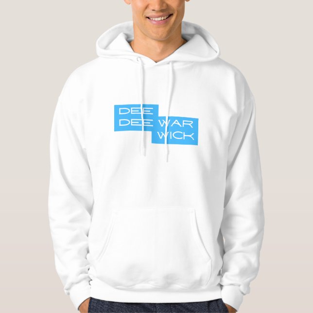 Sudadera Dee Dee Warwick Blue Men's Hoodie (Anverso)