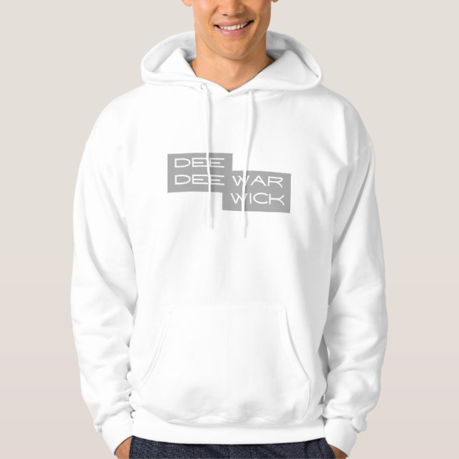 Sudadera Dee Dee Warwick Gray Hombres Hoodie (Anverso)