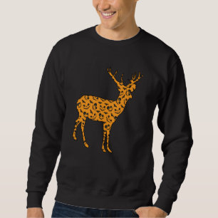 Sudadera Deer Easy Halloween Set Fawn Elk Stag Costo perezo