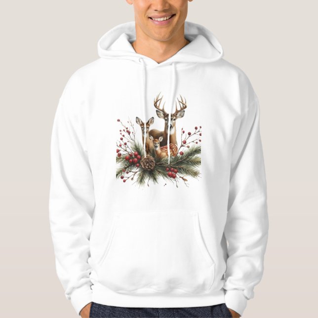 Sudadera Deer Family  (Anverso)