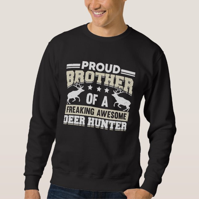 Sudadera Deer Hunter Hunting Season Huntsman Brother (Anverso)