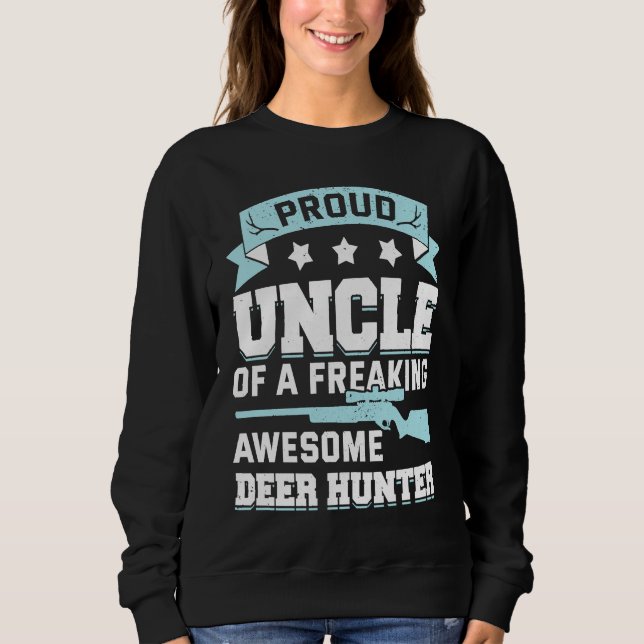Sudadera Deer Hunter Hunting Season Huntsman Uncle (Anverso)