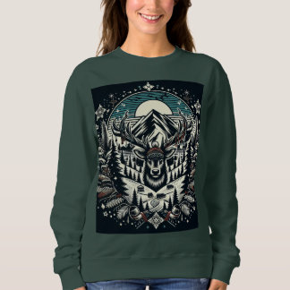 Sudadera Deer majestuoso