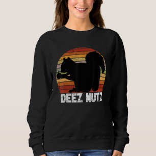 Sudadera Deez Nutz Nutcracker Squirrel Gopher Chipmunk Dees