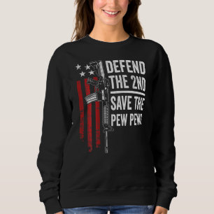 Sudadera Defender El Segundo Salven Los Pew Pews - Gun Ar15