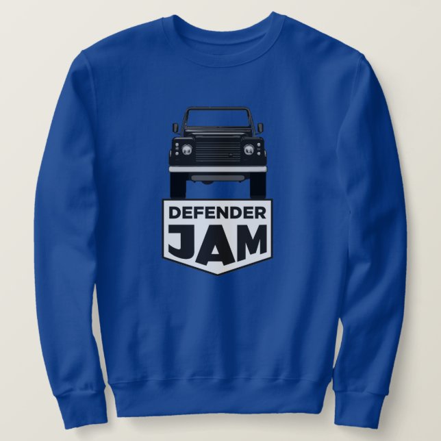 SUDADERA DEFENDER JAM (Anverso del diseño)