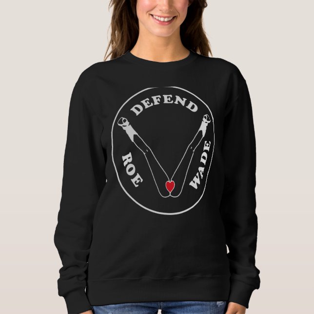 Sudadera Defender los derechos de aborto de Roe V Wade Pro  (Anverso)