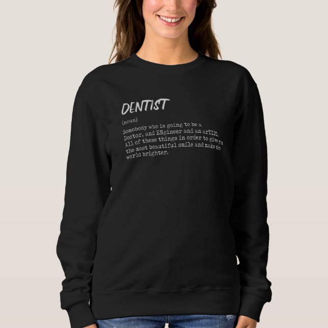 Sudadera Defensa de los dentistas (Anverso)