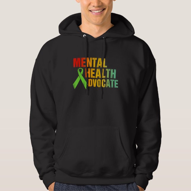 Sudadera Defensor de la Salud Mental - Consejero para Crear (Anverso)