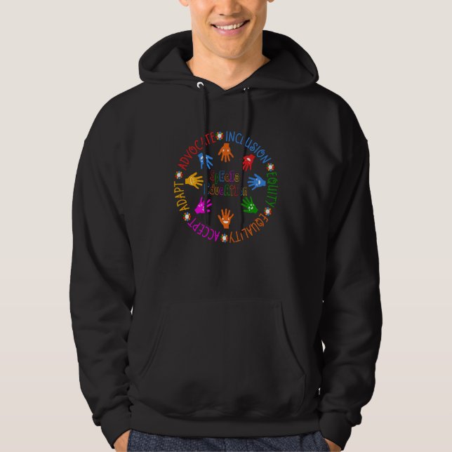 Sudadera defensor inclusión (Anverso)