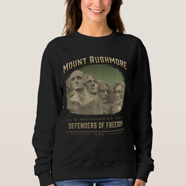 Sudadera Defensores de la libertad de Mount Rushmore Dakota (Anverso)