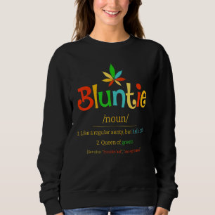 Sudadera Definición Blunar Hella Chill Queen Of Green Aun