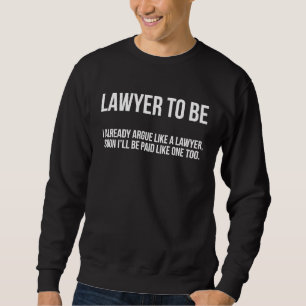 Sudadera Definición de abogado en formación estudiante de d