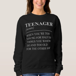Sudadera Definición de adolescente de definición de adolesc