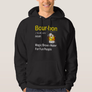 Sudadera Definición De Borbón Agua Marrón Mágica Para Perso