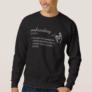 Sudadera Definición de Bordado