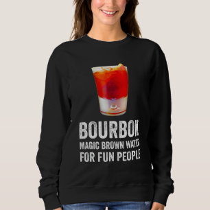 Sudadera Definición de Bourbon Agua Marrón Mágica Para Gent