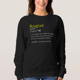 Sudadera Definición de caracteres Rpg de la clase no fiable