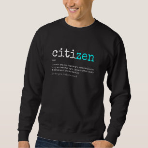 Sudadera Definición de diccionario de zen ciudadano