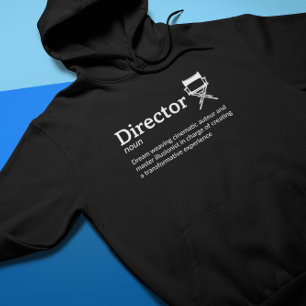 Sudadera Definición de director Modo oscuro - Cineasta