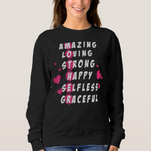 Sudadera Definición de la Madre Increíble Amar a la Madre F