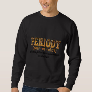 Sudadera Definición de Leopard Periodt Mes de la Historia N
