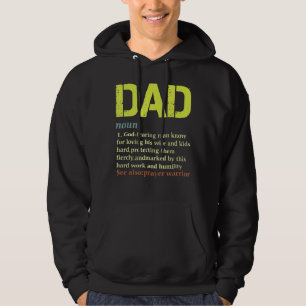 Sudadera Definición de padre cristiano Día de padre 2