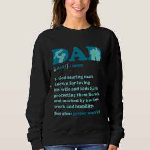 Sudadera Definición de padre cristiano Dios Católico religi