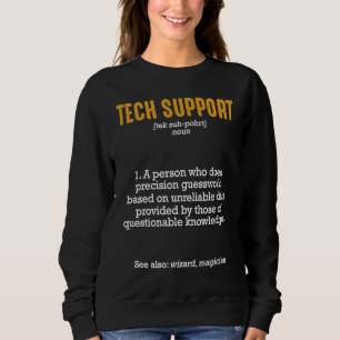 Sudadera Definición de soporte técnico asociado de trabajo