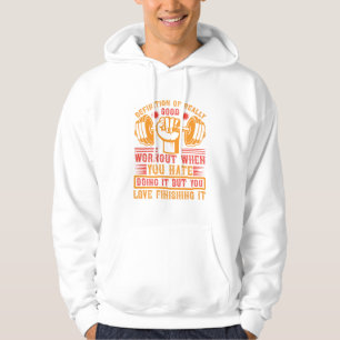 Sudadera Definición de un Buen Entrenamiento – Gimnasio Div