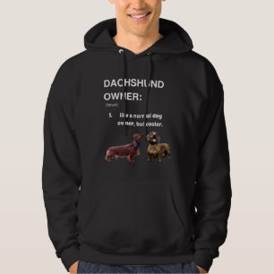 Sudadera Definición del propietario de Dachshund